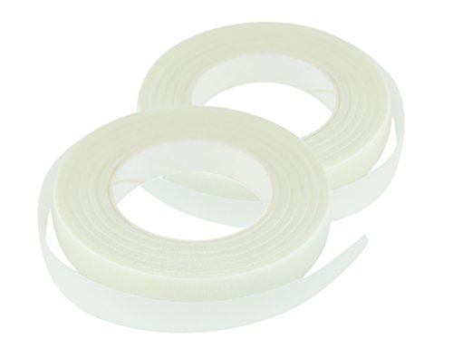 FiveSeasonStuff 2 Rolls of (White) Floral Tapes/Package 60Yards (30 Yards/Roll), Flower Stems Wrapping for Bouquets, Corsages, Boutonnieres, Floral Arrangement, Craft Projects, etc. - Thumbnail 7