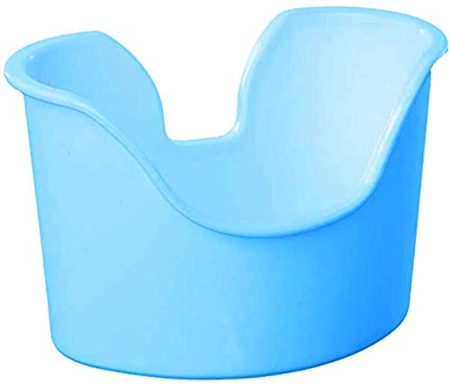 BVN Ear Wash Basin, Professional Reusable Ear Wash Ear Washer Basin Wax Removal Container Tool, Preferred for Durability and Cleanliness During Ear Wax Removal and Ear Irrigation, Blue