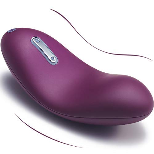 SVAKOM Echo Violet – Rechargeable, Tongue-Shaped Vibrator – Waterproof Dildo – Vibrating Personal Massager – Sex Toys for Women & Couples – Intelligent & Quiet