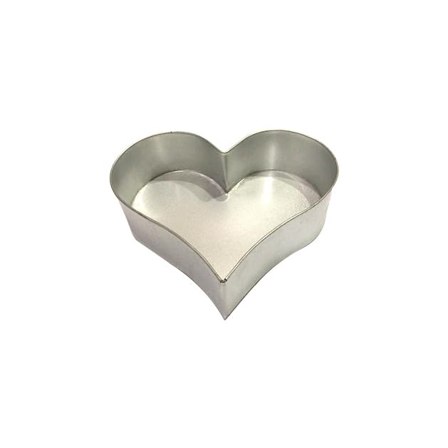 EUROTINS Single Heart Birthday Wedding Anniversary Cake Tin Mould Pan 6"