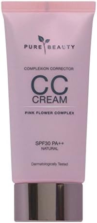 Pure Beauty Complexion Corrector CC Cream Pink Flower Complex SPF30 PA++ Naturals 40ml.