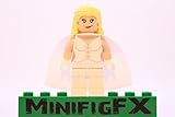 Lego Custom Printed Emma Frost Minifig Marvel X-Men Mutant White Queen