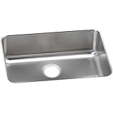 Elkay ELUH2317 Lustertone Classic Single Bowl Undermount Stainless Steel Sink