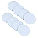 Outus Door Knob Wall Protector Shield Plates Round White Self Adhesive Wall Guards Stopper Door Handle Bumper Rubber Stop, 8 Pieces (3.15 Inch)
