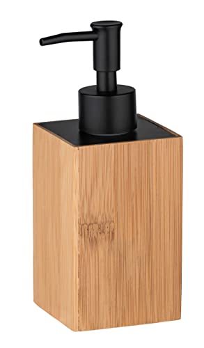 WENKO Padua Bamboo Soap Dispenser