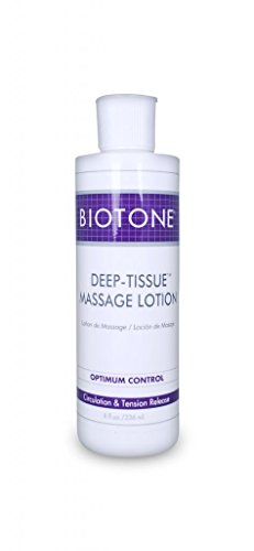 Biotone Deep Tissue Massage Lotion, 8 Ounces