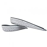 Abody Men Women Increase Height High Half Insoles Memory Foam Shoe Inserts Cushion Pads 2.3cm/0.9in