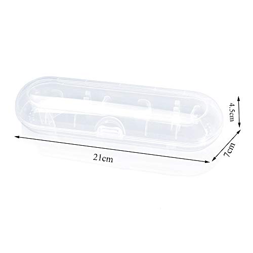 Electric Toothbrush Case - Genkent Portable Replacement Plastic Electric Toothbrush Travel Case, Waterproof carrying bag, Fits for Philip Series Power Rechargeable Electric Toothbrush