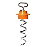 Intellileash Intelli-Stayk Dog Tie-Out.Special Surface Lock Technology Prevents Pulling Out and Bending! Only Tie Out You Will Ever Need!