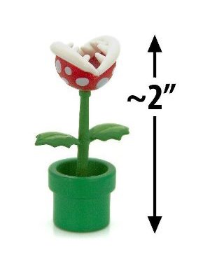 Piranha Plant ~2" Mini Figure [Super Mario Choco Egg Mini-Figure Series #3 - NO CANDY] (Japanese Import)