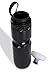 Bicycle Bottle Black 600ml - Creative Outdoor Drinking Portable Squeez Sports Water Bottle - by Utopia Home
