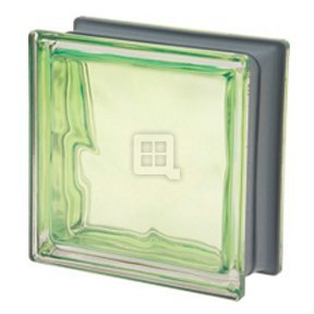 Quality Glass Block 7.5 x 7.5 x 3 Pegasus Metalized