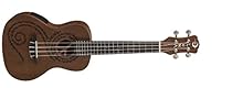 Luna Mahogany Series Maluhia Peace Acoustic-Electric Concert Ukulele
