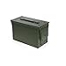 Stout Stuff STAMBX22 New Military Grade M2A1 All-Metal Ammo Can for Ammunition and Storage, 50 Cal, Green