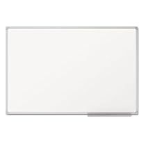 Dry Erase Board, Melamine Surface, 48 x 36, Aluminum Frame