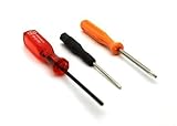 3 pcs [Tri-wing Y-TOOL Screwdriver] Wii GB NDSL SP GBA DS Gameboy Repair Y-Tip and Apple Macbook Pro Battery Removal Tool [T8 Torx Mini Screwdriver] XBOX One X360 Controller [T6 Mini Screwdriver]