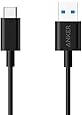 Anker USB C to USB 3.0 Cable (3.3ft) (C to A) with 56k Ohm Pull-up Resistor, for Samsung S8, Nintendo Switch, the new MacBook, ChromeBook Pixel, Nexus 5X, Nexus 6P, Nokia N1 Tablet, OnePlus 2 and More USB Type-C Devices