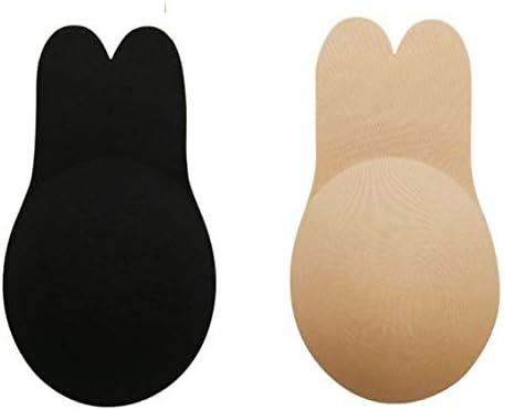 2019 New Women Rabbit Ear Lifting Chest Sticker Invisible Bra Pads Self Adhesive Silicone Instant Lift Up Tape