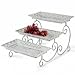 Godinger Dublin 3- Tiered Serving Stand for party and Event Dessert and Food Display Server