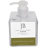 Cedarwood & Sage Organic Body Wash (8 oz Bottle)