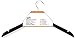 Honey-Can-Do HNGZ01526 Wood Shirt Hanger (10 Pack), Ebony