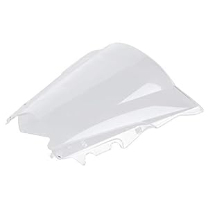 luxe windscherm winddeflector transparant windscherm uitstekend winddicht voor motorfiets voor ATV(Transparent)