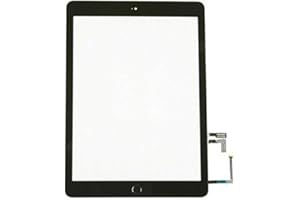 MUSTPOINT Touch Screen Digitizer + Home Button Replacement for iPad Air 1 / iPad 5 5th A1474 A1475 A1476 (Black)