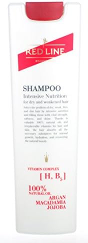 Red Line, Shampoo Intensive Nutrition for dry and weakened hair, 250 ml/8.4 Oz