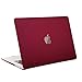 Mosiso Plastic Hard Case with Keyboard Cover for MacBook 12 Inch, Light Red