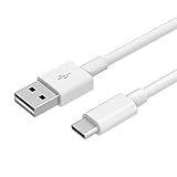 ZTE MAX DUO 4G LTE CDMA GSM / Grand X Max 2 / Grand X 3 / Carry / Zmax Pro Warp-7 / ZTE Axon-7 / ZTE Axon-7-Mini USB Charger Cable C-Type USB 3.1-White