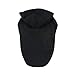 LesyPet Big Dog Hoodies Sports Clothes, 5XL, Black