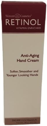Skincare LdeL Cosmetics Retinol Hand Cream, 3.4-Ounce Tube