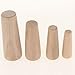 Flameer 10 Pieces Assorted Boats Emergency Wood Plugs for Stops Emergency Leaks