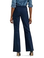 Lee Women's Wrinkle Free Mid Rise Bootcut