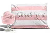 10x13 Pack of 100 Bubble Gum Reusable Poly Mailers Eco-Friendly Pink Thank You Double Seal Pull Tab Designer Boutique Poly a la Mode