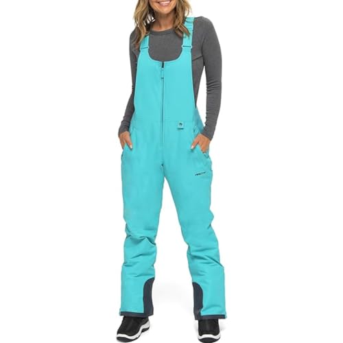 Arctix Women's Essential Insulated Bib Overalls, Bluebird, Medium