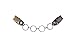 Black Gunmetal Sweater Guard Sweater Clip
