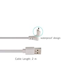 HOLACA - Cable de alimentación impermeable para exteriores compatible con Arlo Pro, Arlo GO y Arlo Pro 2 para operar continuamente tu cámara Arlo