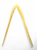 Myhsmooth Zz-sy 2 Count Handmade Organic Natural Sheep Horn Hair Sticks Hair Pins