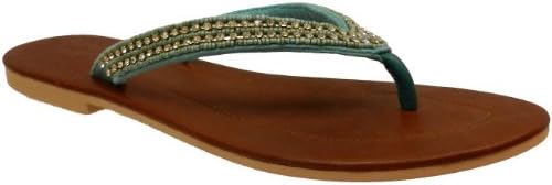 Skemo Crux Women's Thong Sandal, Turquoise