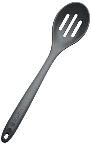 StarPack Basics Range XL Silicone Slotted Spoon (13.5