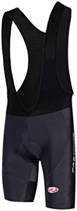 FASTCURE 2016 Active Sportswear Men's 3D Padded Bib Cycling Shorts