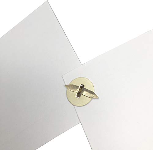 Clipco Paper Washers 1/2-Inch Brass Plated (100-Pack) - Thumbnail 3