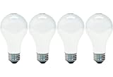 GE Lighting 13257 40-Watt A19, Soft White, 4-Pack