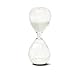 SWISSELITE Hourglass Sand Timers, Hourglass Sand Clock Inspired Glass for Home, Desk, Office Decor (8Inch-30Mins Lucent White)