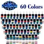 Tattoo Ink Professional Positive Tattoo Ink Set Pigment Kit (60 bottles)