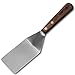 HIC Harold Import Co. 60106 Dexter-Russell Pancake Turner, Stainless Steel with Walnut Handle, 4 x 2-1/2" primary