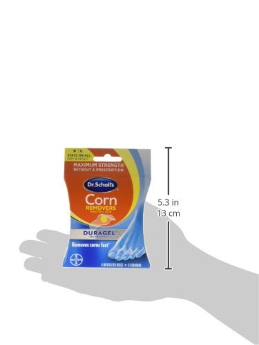 DR. SCHOLL’S CORN REMOVERS SEAL & HEAL BANDAGE WITH HYDROGEL TECHNOLOGY, 6 CT // REMOVES CORNS FAST AND PROVIDES CUSHIONING PROTECTION AGAINST SHOE PRESSURE AND FRICTION FOR ALL-DAY PAIN RELIEF