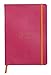 RHODIA 117462C - Raspberry Flexible Notebook - A5 - Dotted Dot - 160 pages - Ivory Clairefontaine Paper 90 g/m - Bookmark, Elastic Closure - Faux Leather Cover - Rhodiarama Collection