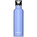 TOPOKO 25 Ounce Double Wall Stainless Steel Water Bottle Vacuum Insulation Bottle Leak Proof Bottle,BPA Free with Straw with Handle Flip Top Spout Lid-Sky Blue